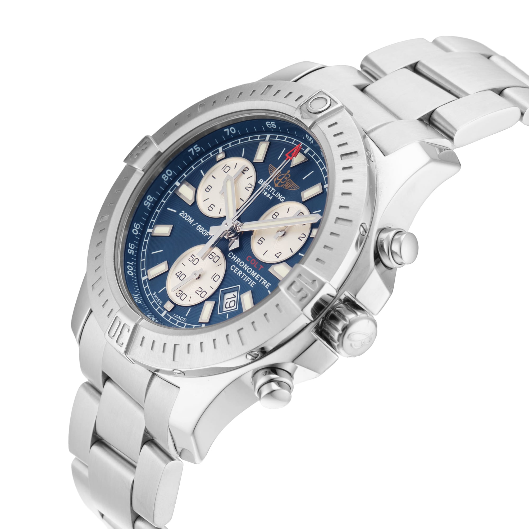 Pre-Owned Breitling Colt 44mm Stainless Steel Pre-Owned Breitling Colt 44mm Stainless Steel