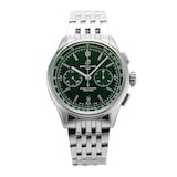 Pre-Owned Breitling Premier B01 Chronograph 42 Bentley British Racing Green 42mm Stainless Steel