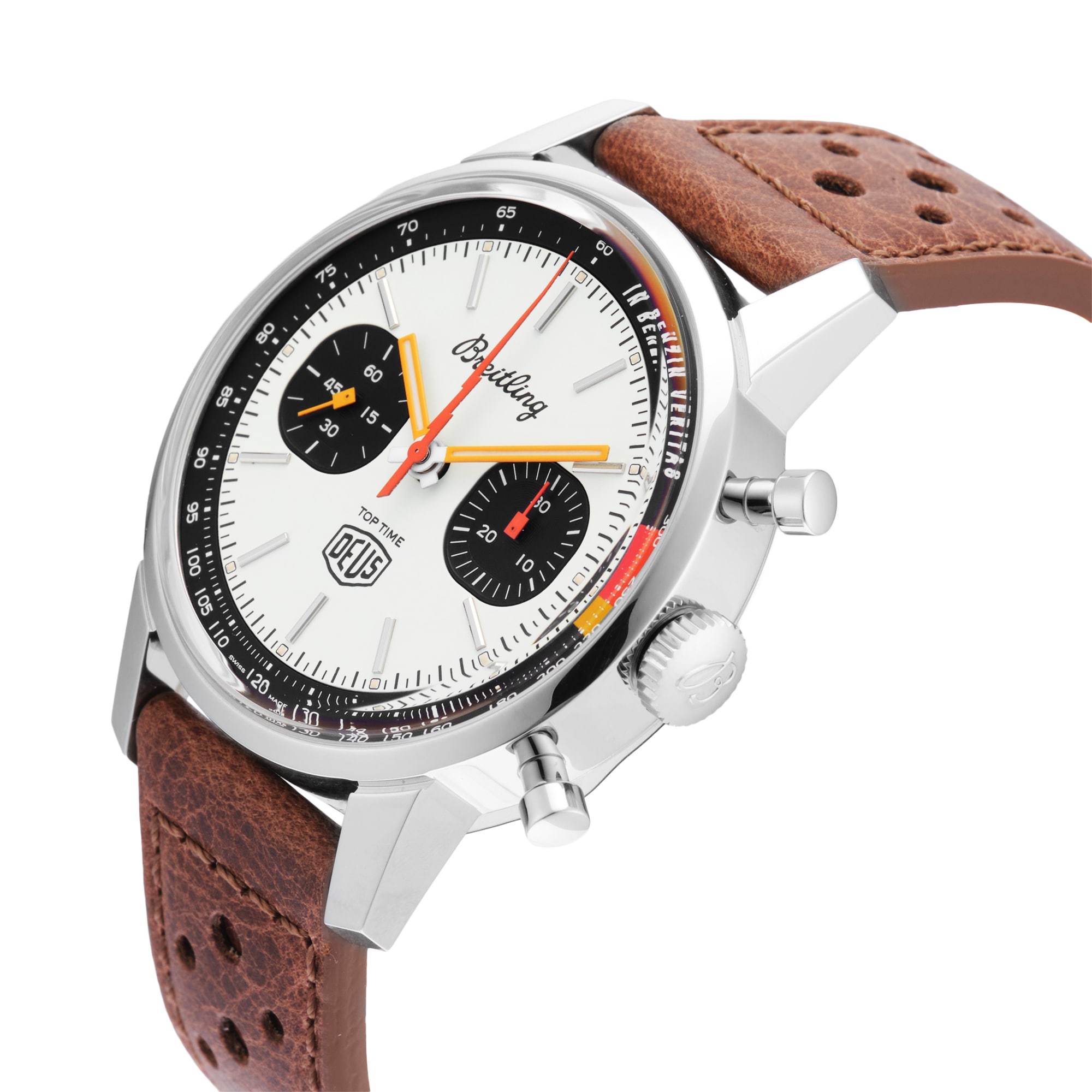 Pre-Owned Breitling Top Time Deus 41mm Stainless Steel Pre-Owned Breitling Top Time Deus 41mm Stainless Steel