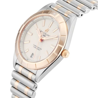 Pre-Owned Breitling Pre-Owned Breitling Chronomat 32mm Stainless Steel and Rose Gold U77310101A1U1