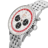 Pre-Owned Breitling Navitimer B01 Chronograph boeing 747 43mm Stainless Steel