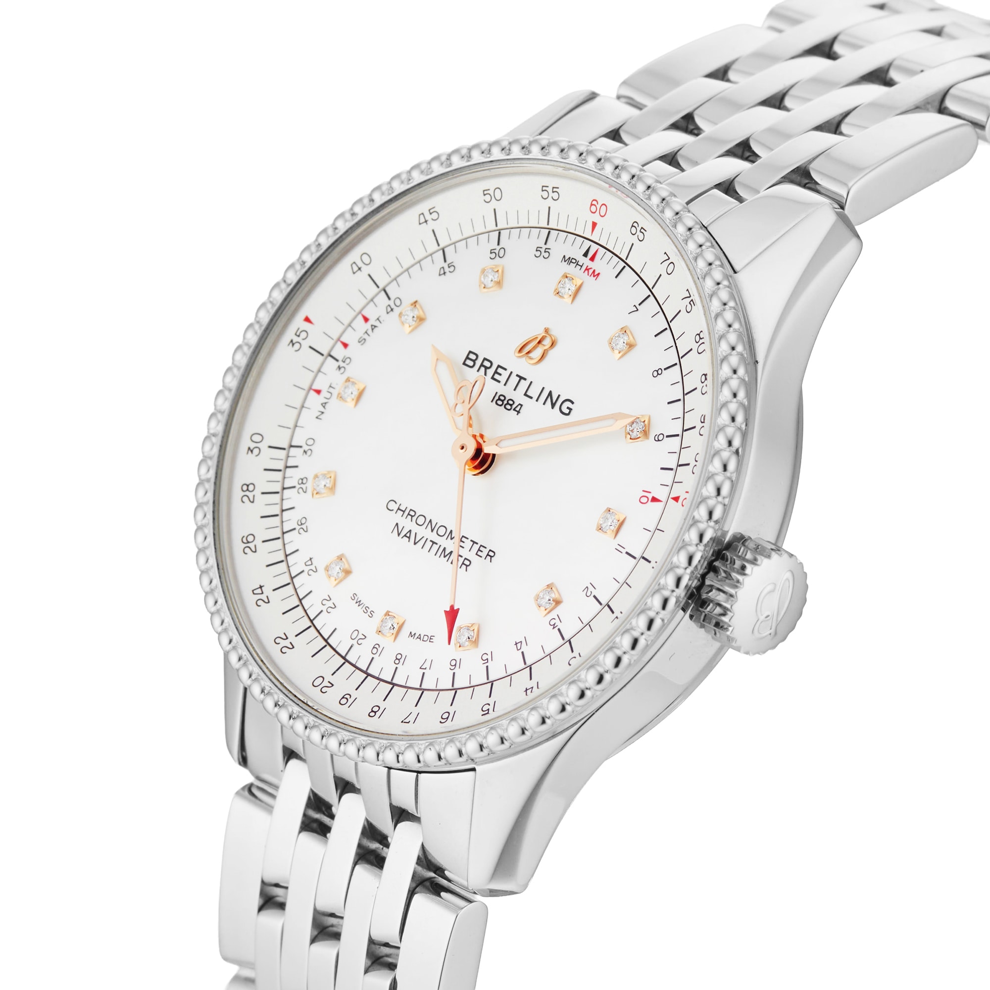 Pre-Owned Breitling Navitimer 35 35mm Stainless Steel