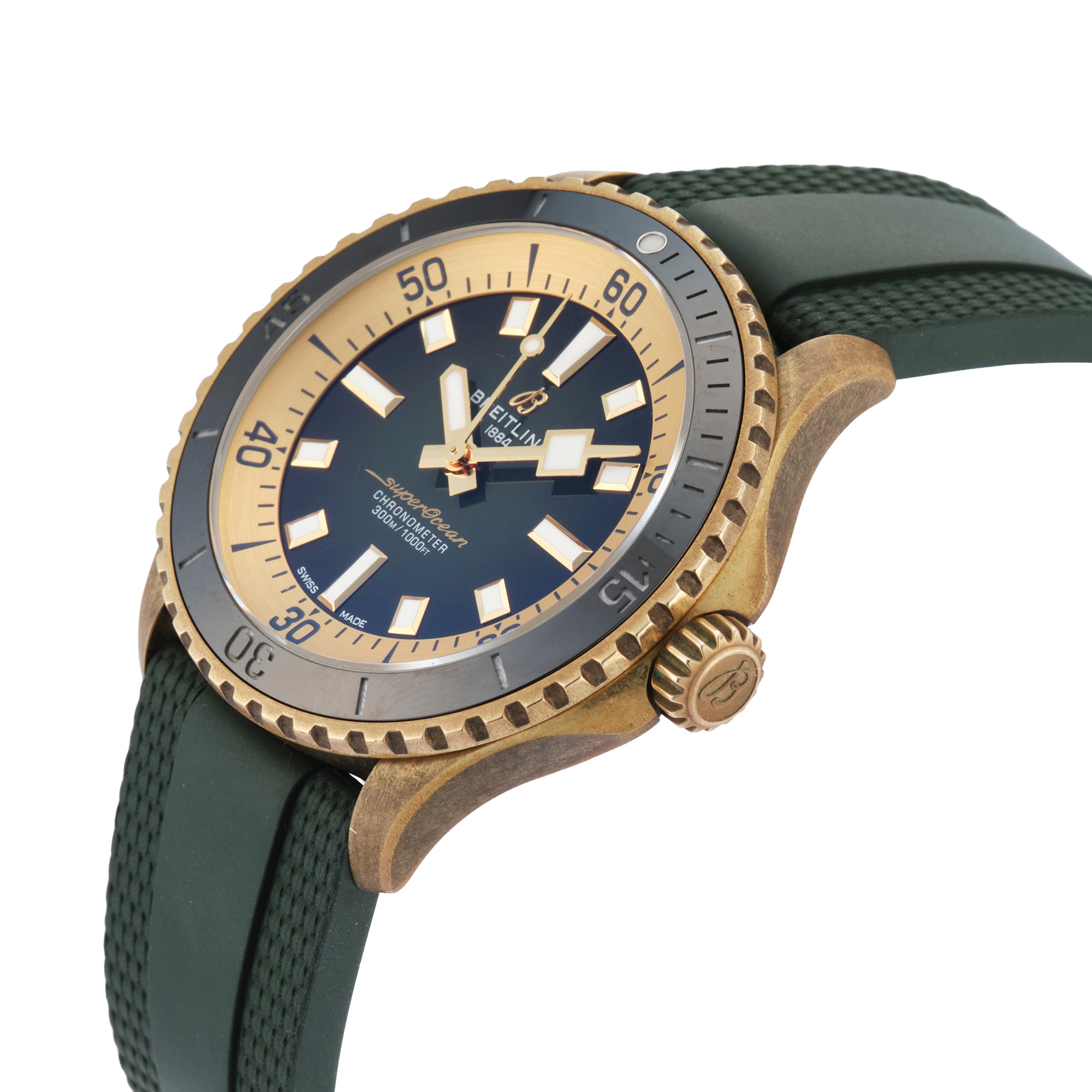 Pre-Owned Breitling Pre-Owned Breitling Superocean 42mm Bronze N17375201L1S1 Pre-Owned Breitling Pre-Owned Breitling Superocean 42mm Bronze N17375201L1S1
