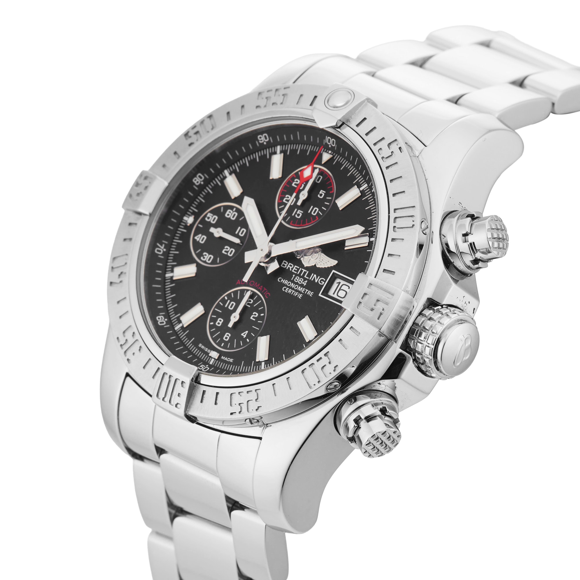 Pre-Owned Breitling Avenger II 43mm Stainless Steel