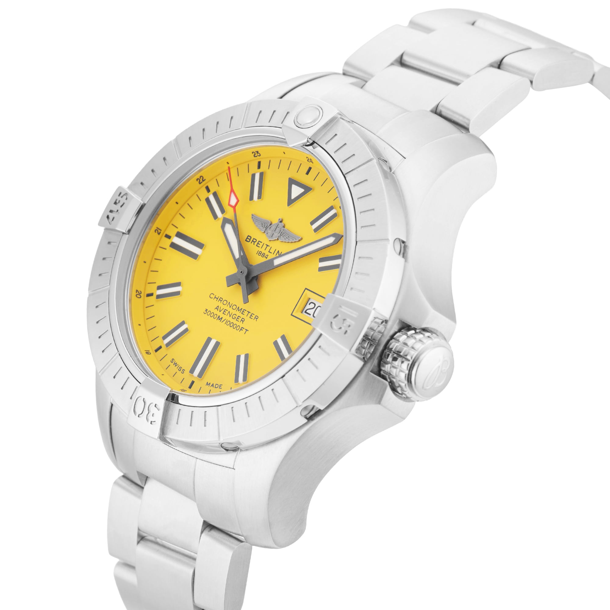 Pre-Owned Breitling Avenger 45mm Seawolf Stainless Steel Pre-Owned Breitling Avenger 45mm Seawolf Stainless Steel