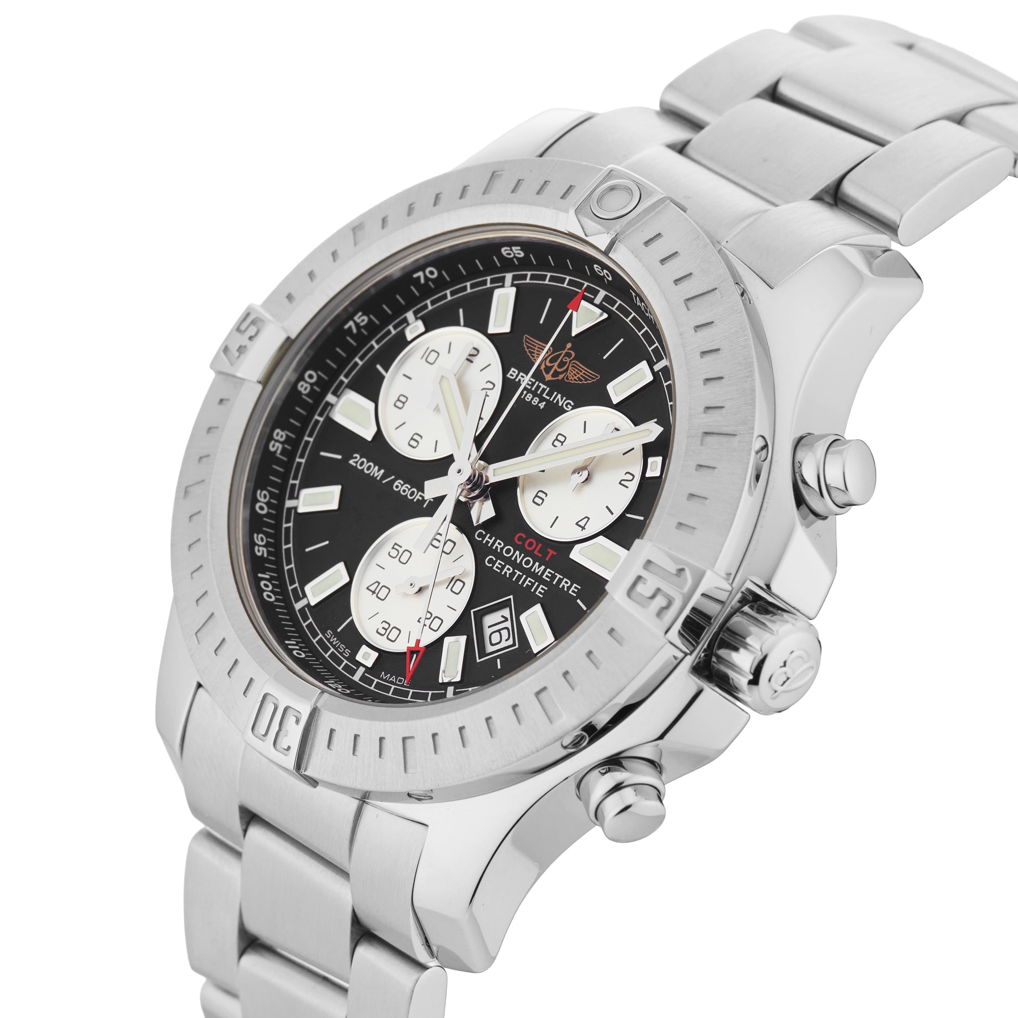 Pre-Owned Breitling Colt Chronograph 44MM Stainless Steel
