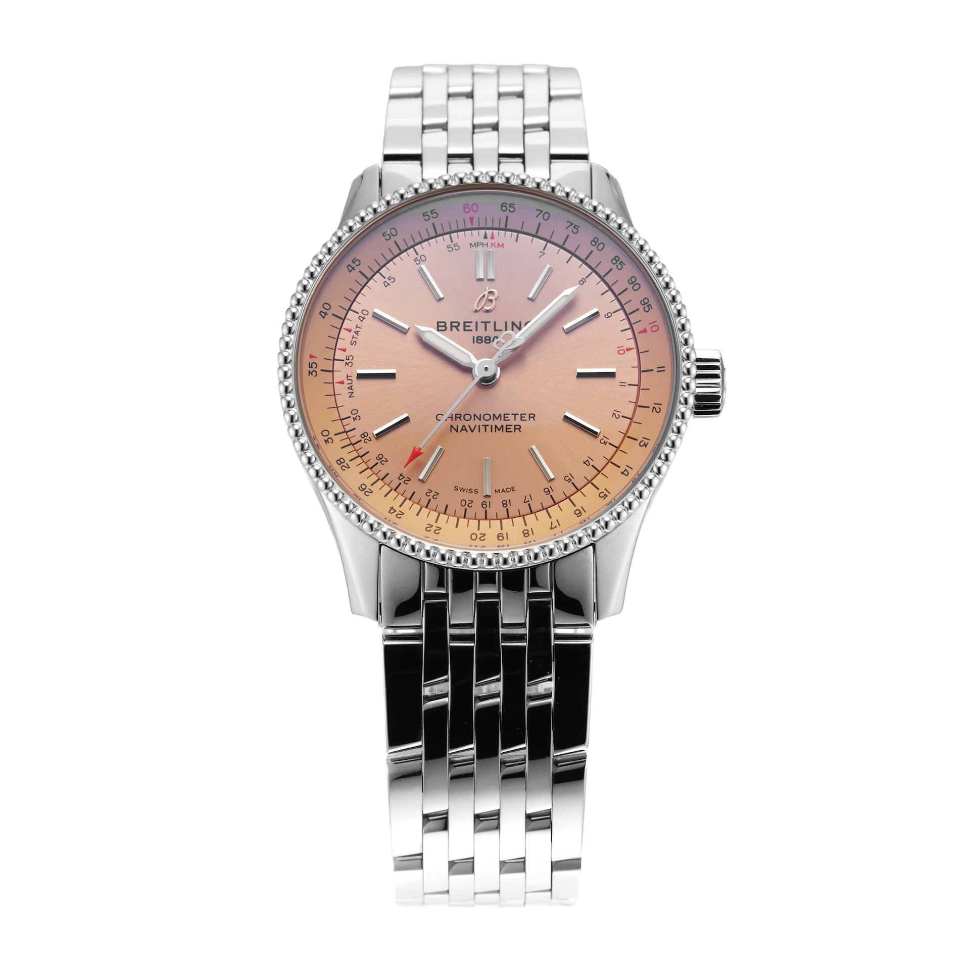 Pre-Owned Breitling Navitimer Automatic 35mm Stainless Steel Pre-Owned Breitling Navitimer Automatic 35mm Stainless Steel