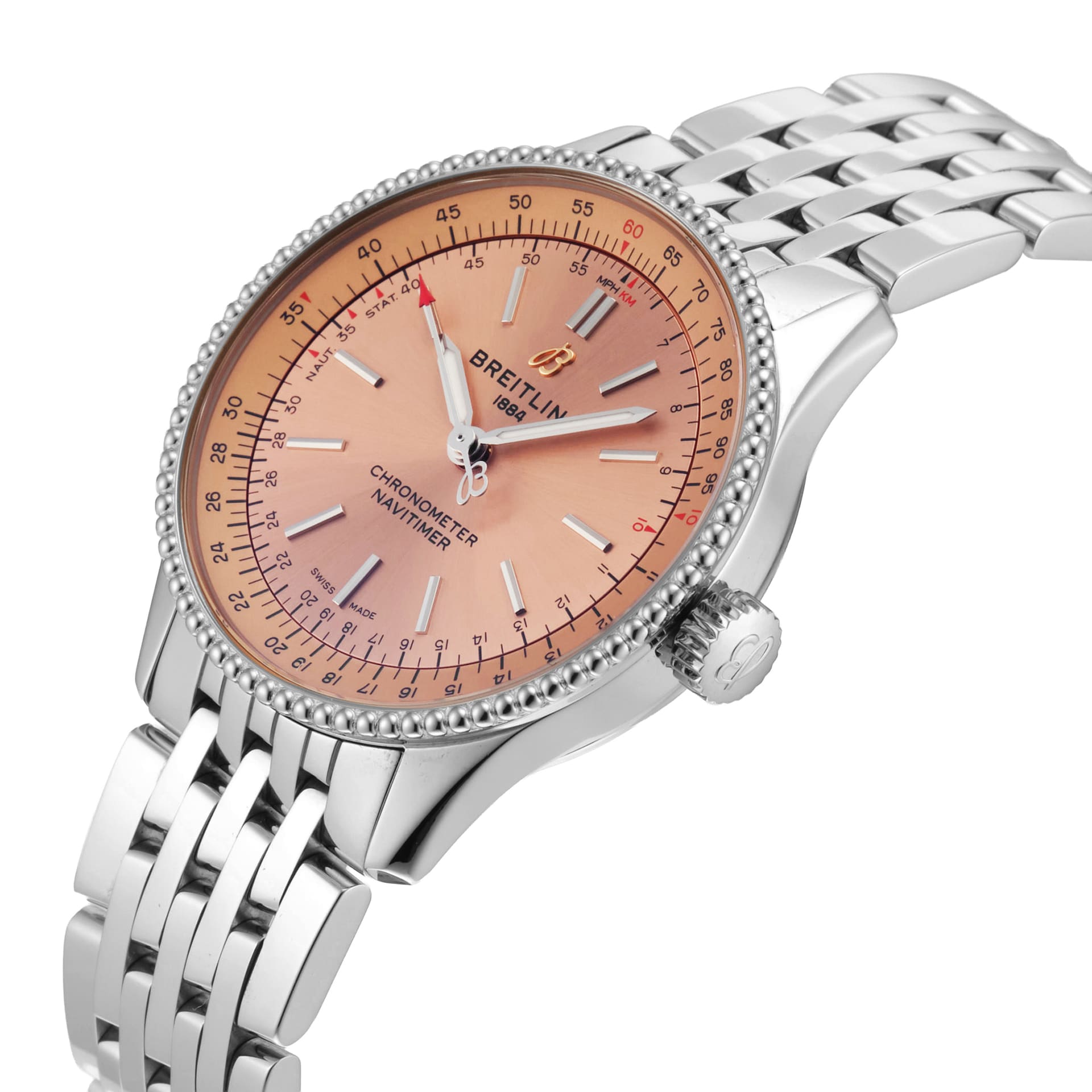 Pre-Owned Breitling Navitimer Automatic 35mm Stainless Steel Pre-Owned Breitling Navitimer Automatic 35mm Stainless Steel