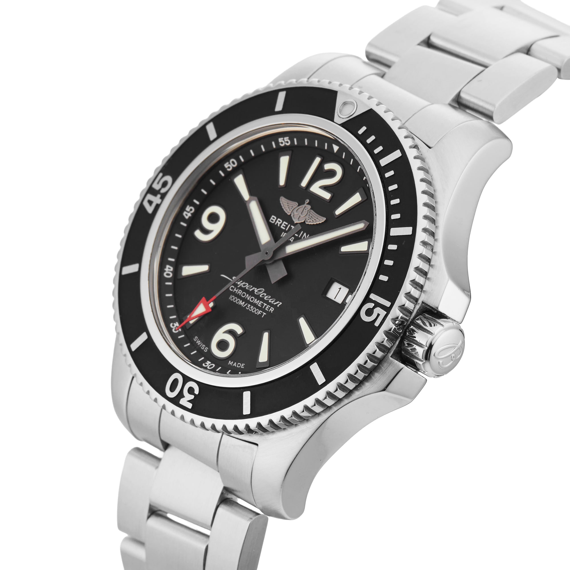 Pre-Owned Breitling Superocean 44mm Stainless Steel