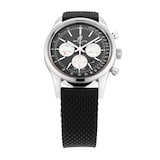 Pre-Owned Breitling Transocean Chronograph 43mm Stainless Steel