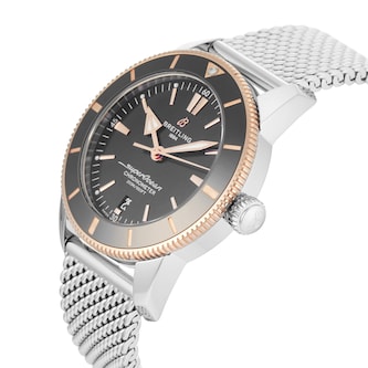 Pre-Owned Breitling Superocean Heritage B20 44mm Stainless Steel and Rose Gold