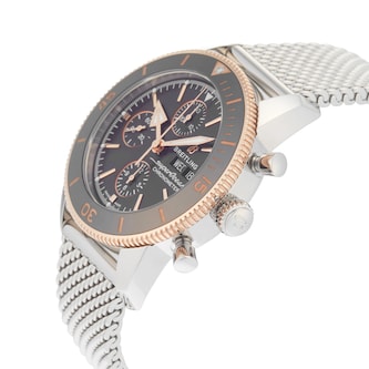 Pre-Owned Breitling Superocean Heritage Chronograph 44mm Stainless Steel U13313121B1A1 Pre-Owned Breitling Superocean Heritage Chronograph 44mm Stainless Steel U13313121B1A1