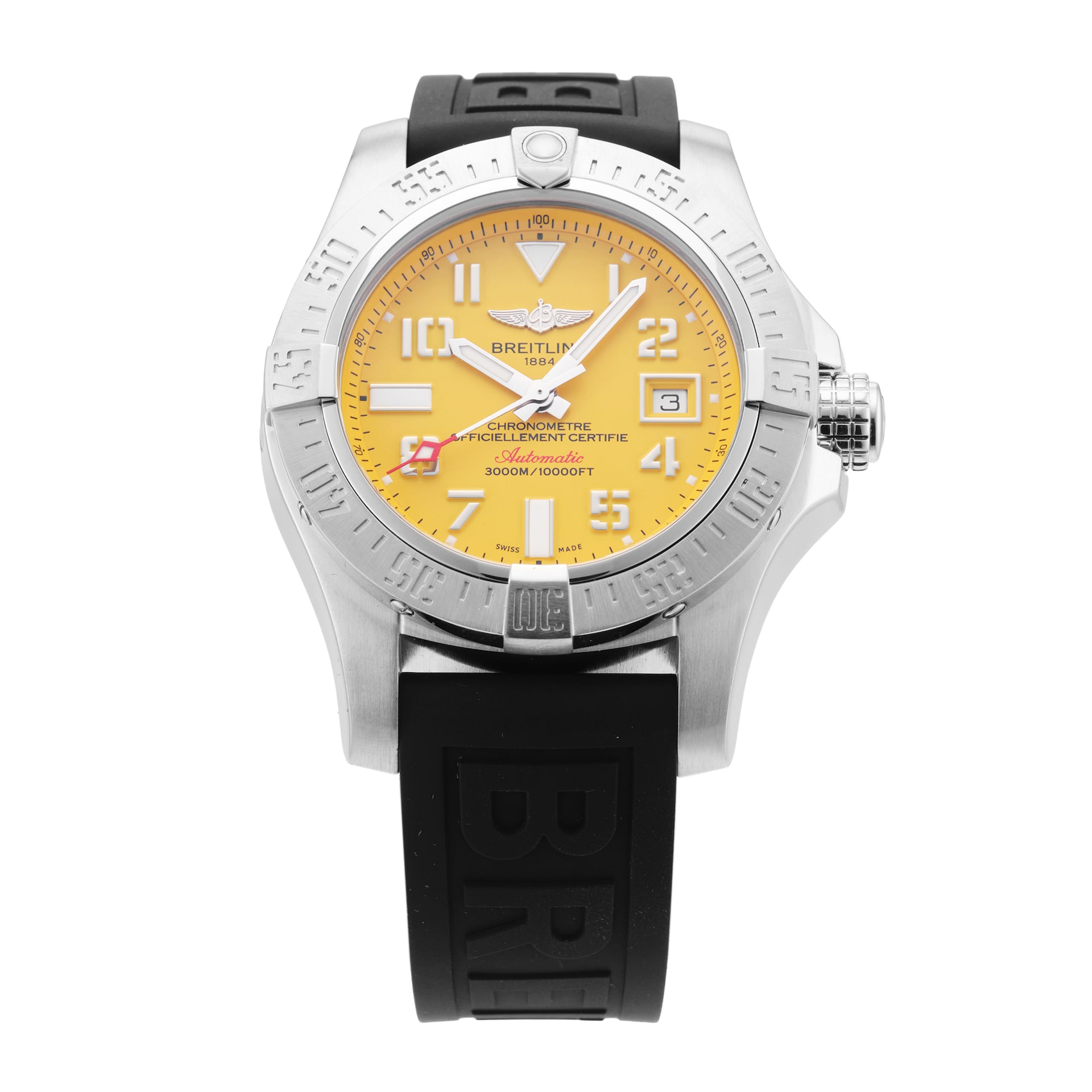 Pre-Owned Breitling Avenger II Seawolf 45mm Stainless Steel Pre-Owned Breitling Avenger II Seawolf 45mm Stainless Steel