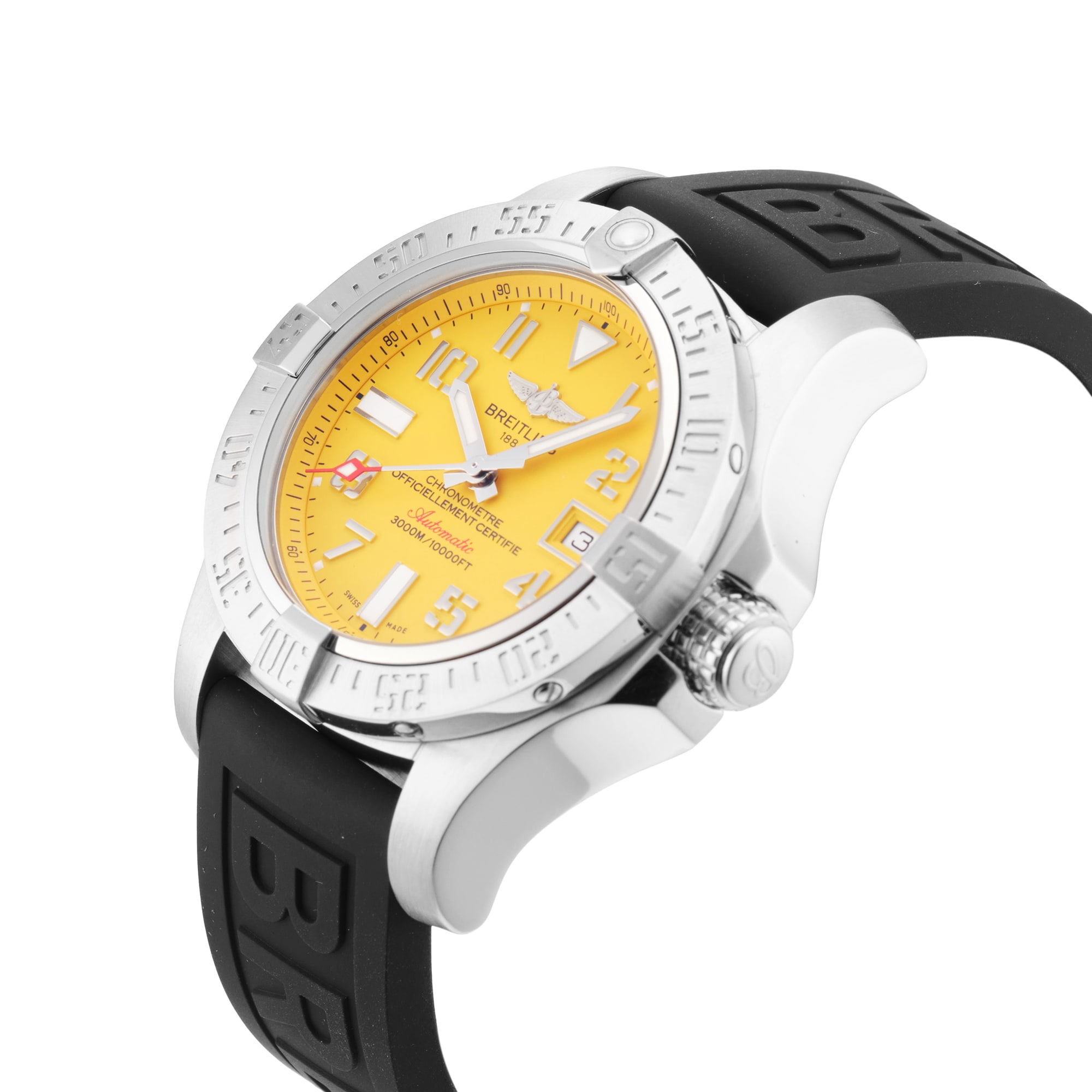 Pre-Owned Breitling Avenger II Seawolf 45mm Stainless Steel Pre-Owned Breitling Avenger II Seawolf 45mm Stainless Steel