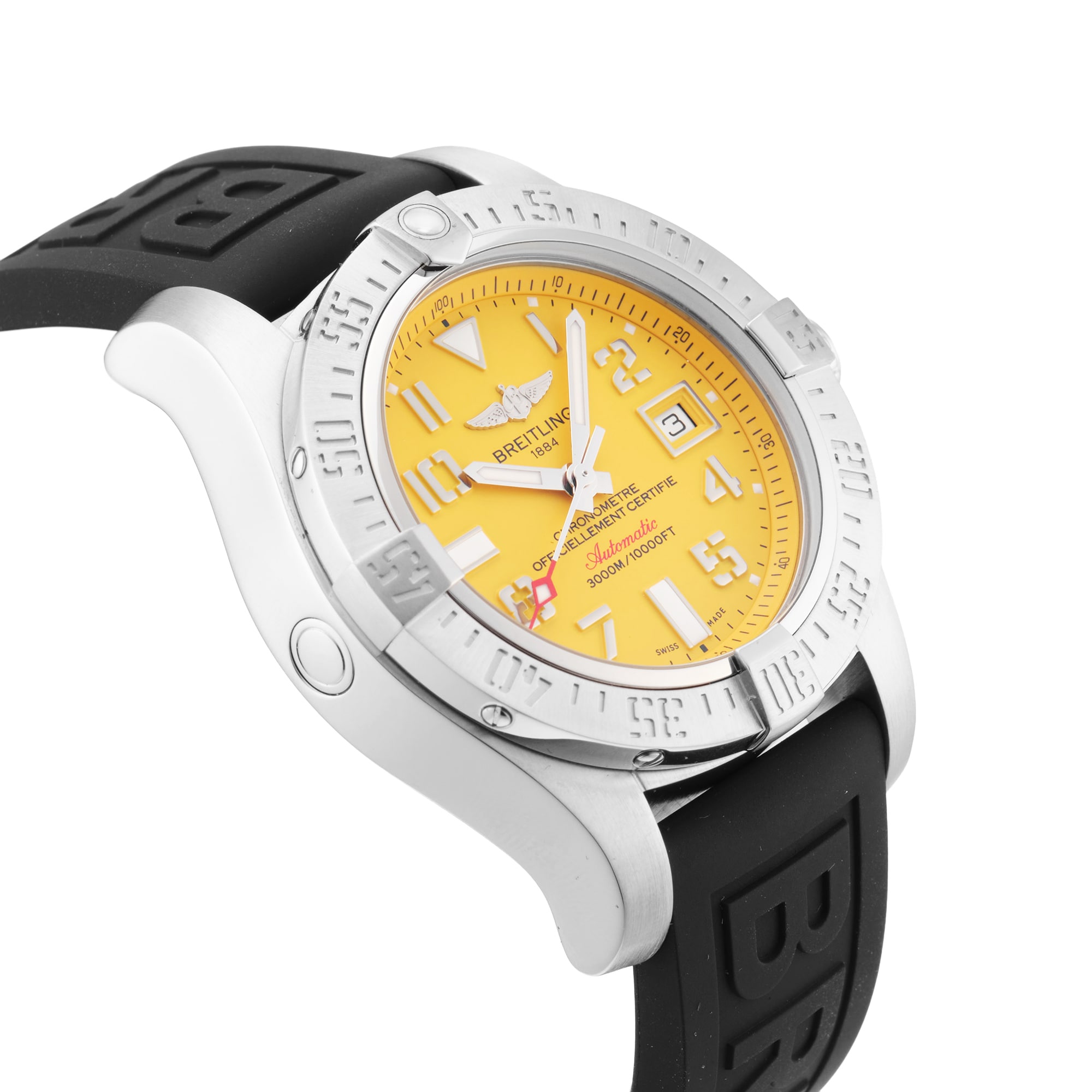 Pre-Owned Breitling Avenger II Seawolf 45mm Stainless Steel Pre-Owned Breitling Avenger II Seawolf 45mm Stainless Steel