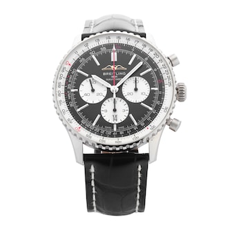 Pre-Owned Breitling Navitimer B01 Chronograph 46mm Stainless Steel Pre-Owned Breitling Navitimer B01 Chronograph 46mm Stainless Steel