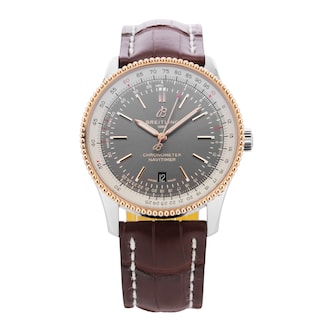 Pre-Owned Breitling Navitimer 41mm Stainless Steel and Rose Gold Pre-Owned Breitling Navitimer 41mm Stainless Steel and Rose Gold