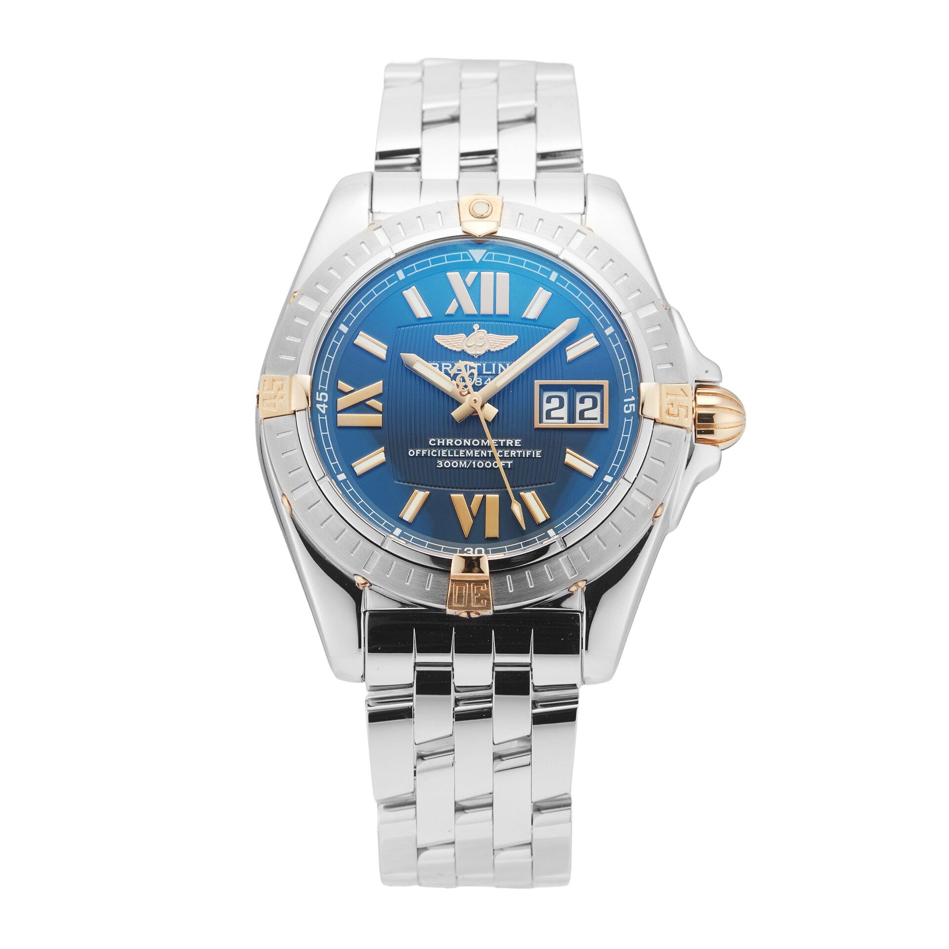Pre-Owned Breitling Cockpit 41mm Stainless Steel and Yellow Gold Pre-Owned Breitling Cockpit 41mm Stainless Steel and Yellow Gold