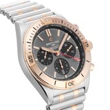 Pre-Owned Breitling Chronomat B01 42 Automatic Stainless Steel and Rose Gold