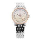 Pre-Owned Breitling Pre-Owned Breitling Navitimer 38mm Stainless Steel and Rose Gold U17325211G1A1