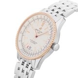 Pre-Owned Breitling Pre-Owned Breitling Navitimer 38mm Stainless Steel and Rose Gold U17325211G1A1