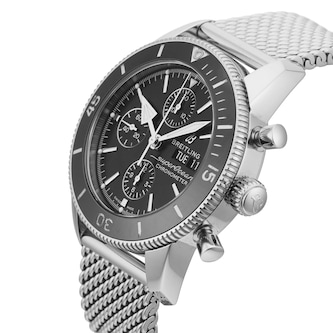 Pre-Owned Breitling Superocean Heritage Chronograph 44mm Stainless Steel Pre-Owned Breitling Superocean Heritage Chronograph 44mm Stainless Steel