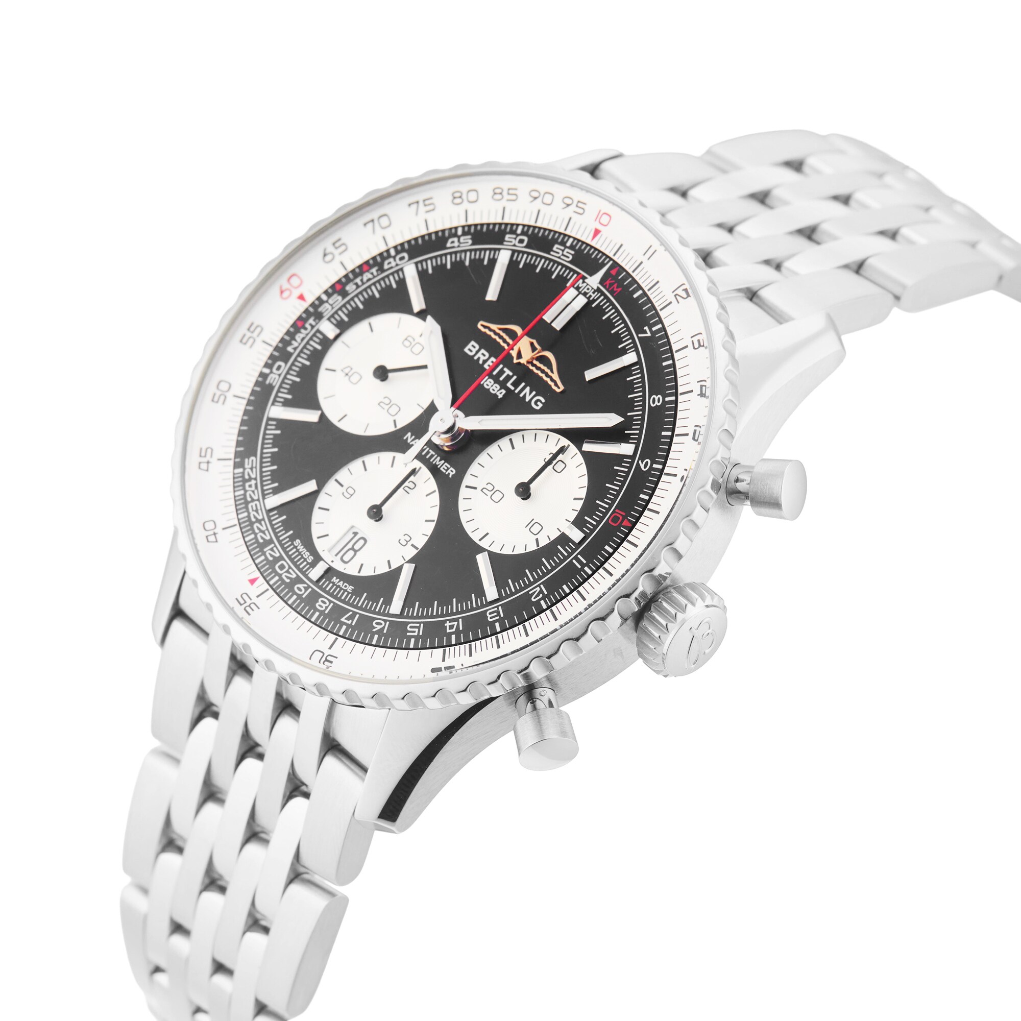 Pre-Owned Breitling Navitimer B01 Chronograph 43mm Stainless Steel