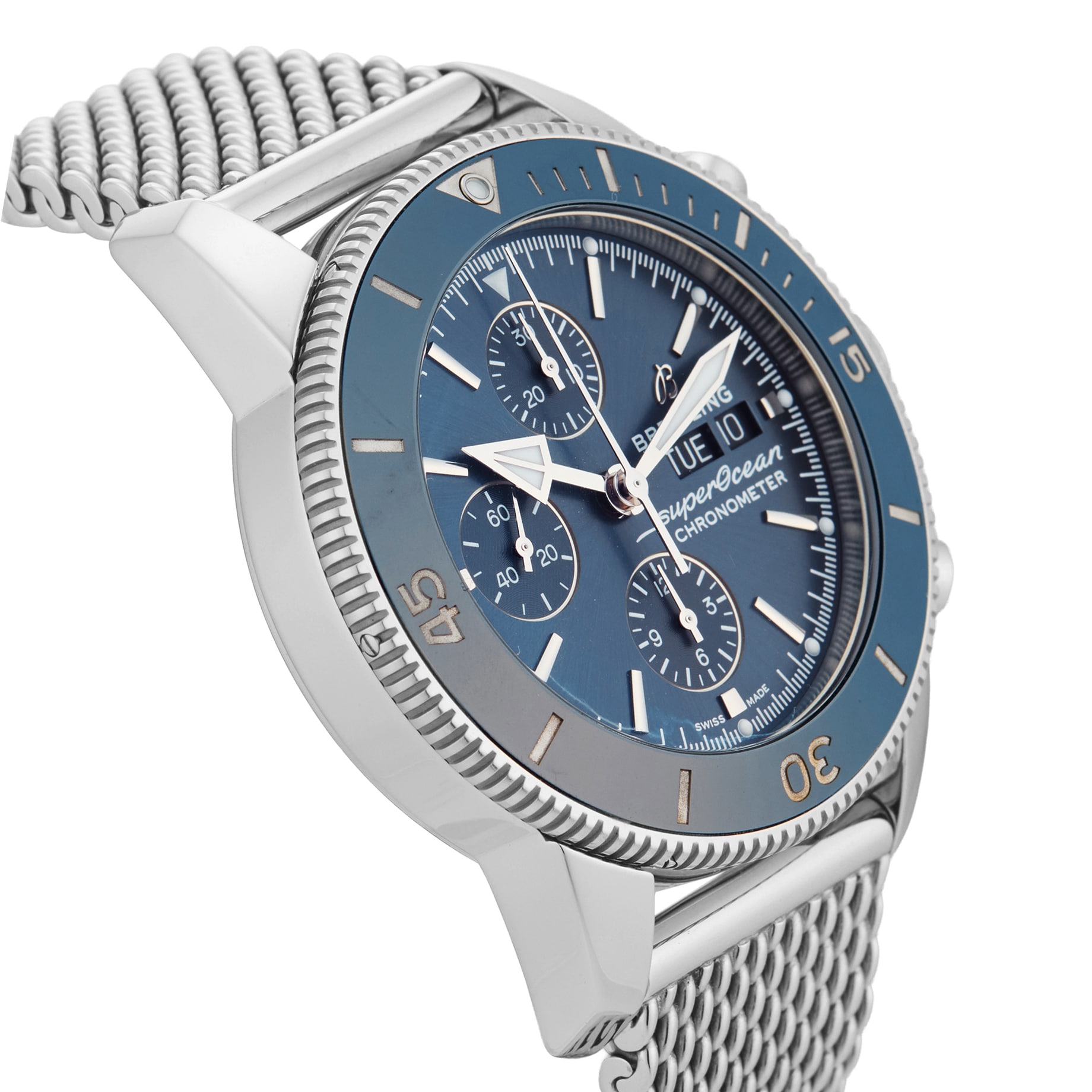 Pre-Owned Breitling Superocean Heritage Chronograph 44mm Stainless Steel
