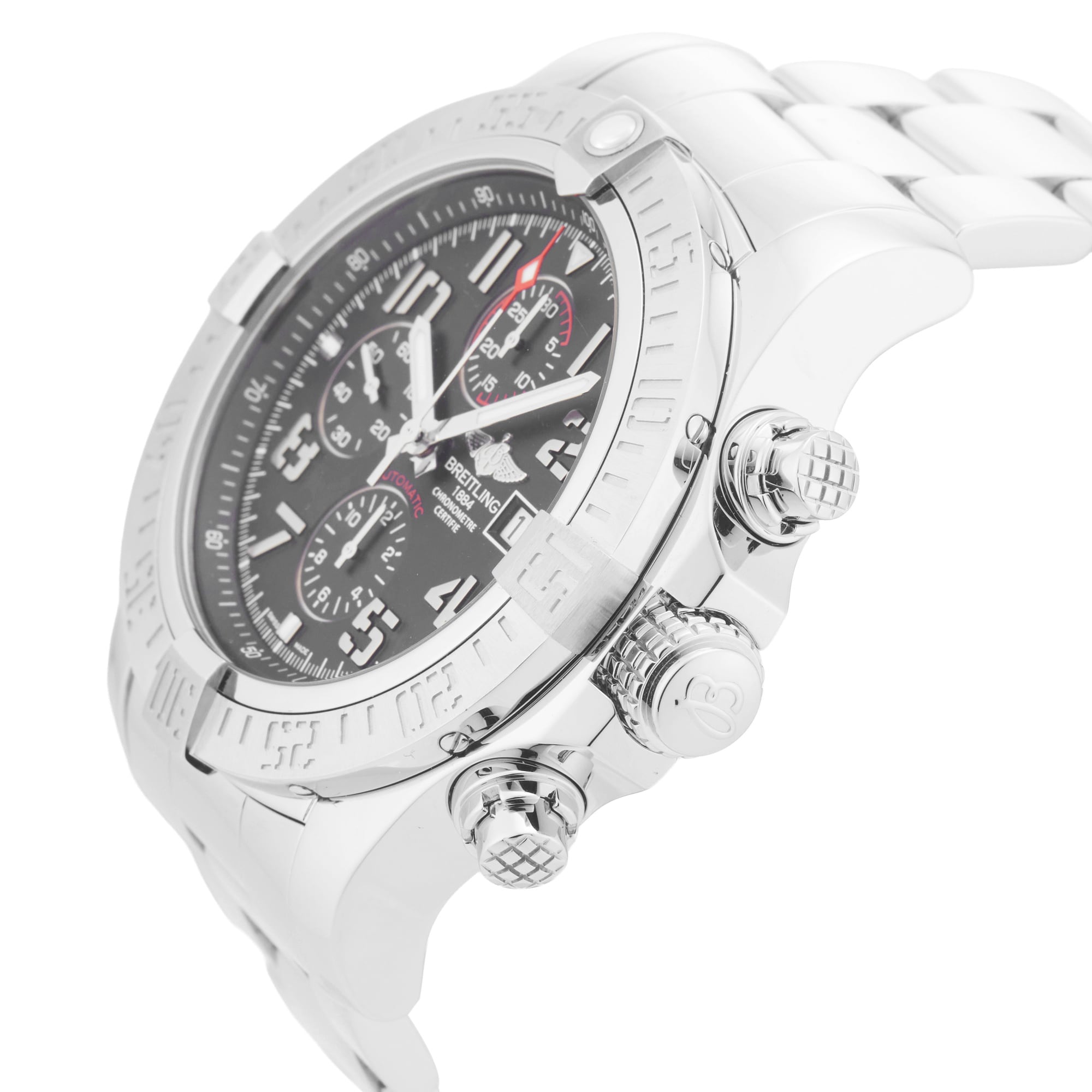 Pre-Owned Breitling Super Avenger II 48mm Stainless Steel Pre-Owned Breitling Super Avenger II 48mm Stainless Steel