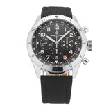 Pre-Owned Breitling Classic Super AVI B04 Chronograph GMT P-51 Mustang 46mm Stainless Steel