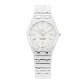 Pre-Owned Breitling Chronomat 32mm Stainless Steel Pre-Owned Breitling Chronomat 32mm Stainless Steel
