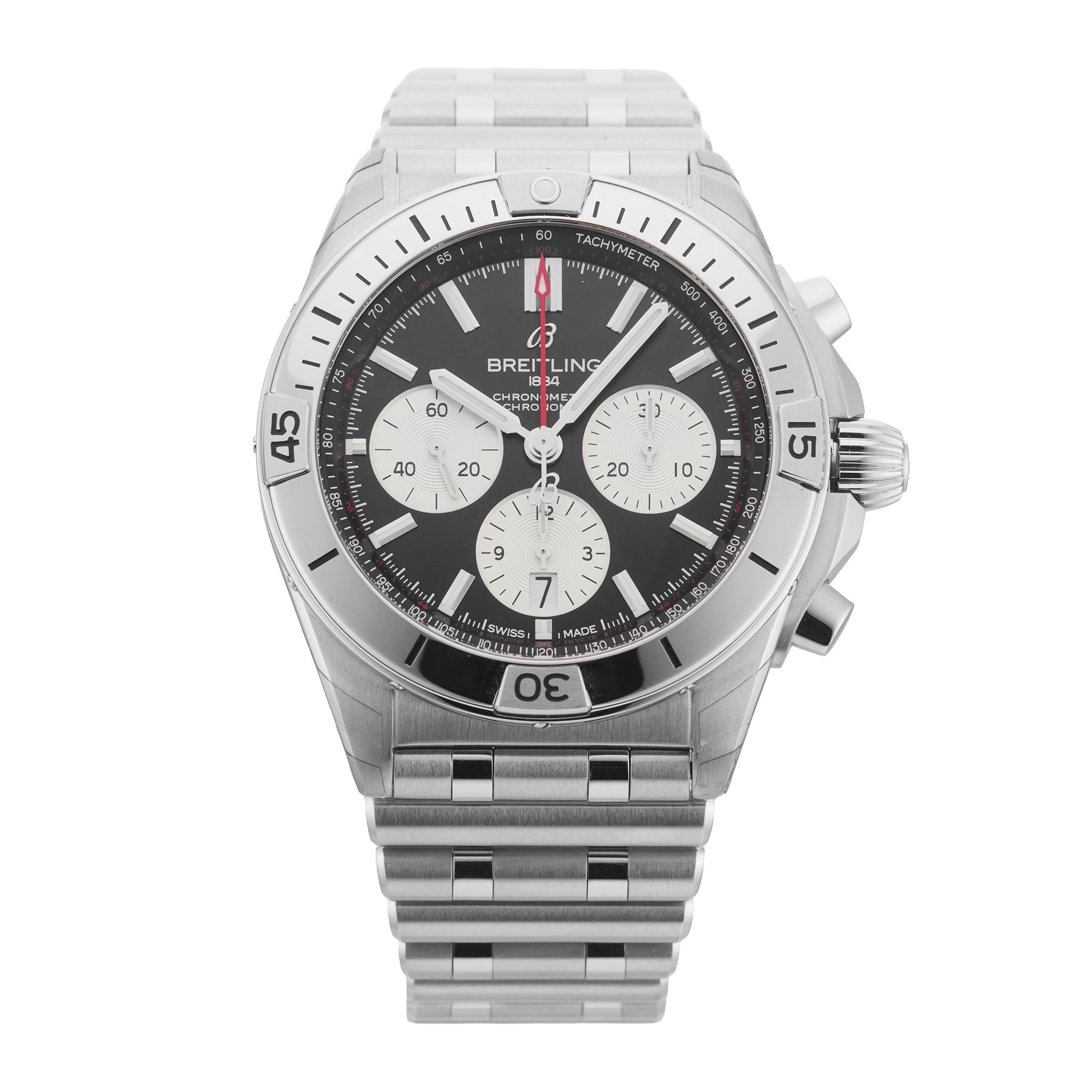 Pre-Owned Breitling Chronomat 42mm Stainless Steel Pre-Owned Breitling Chronomat 42mm Stainless Steel