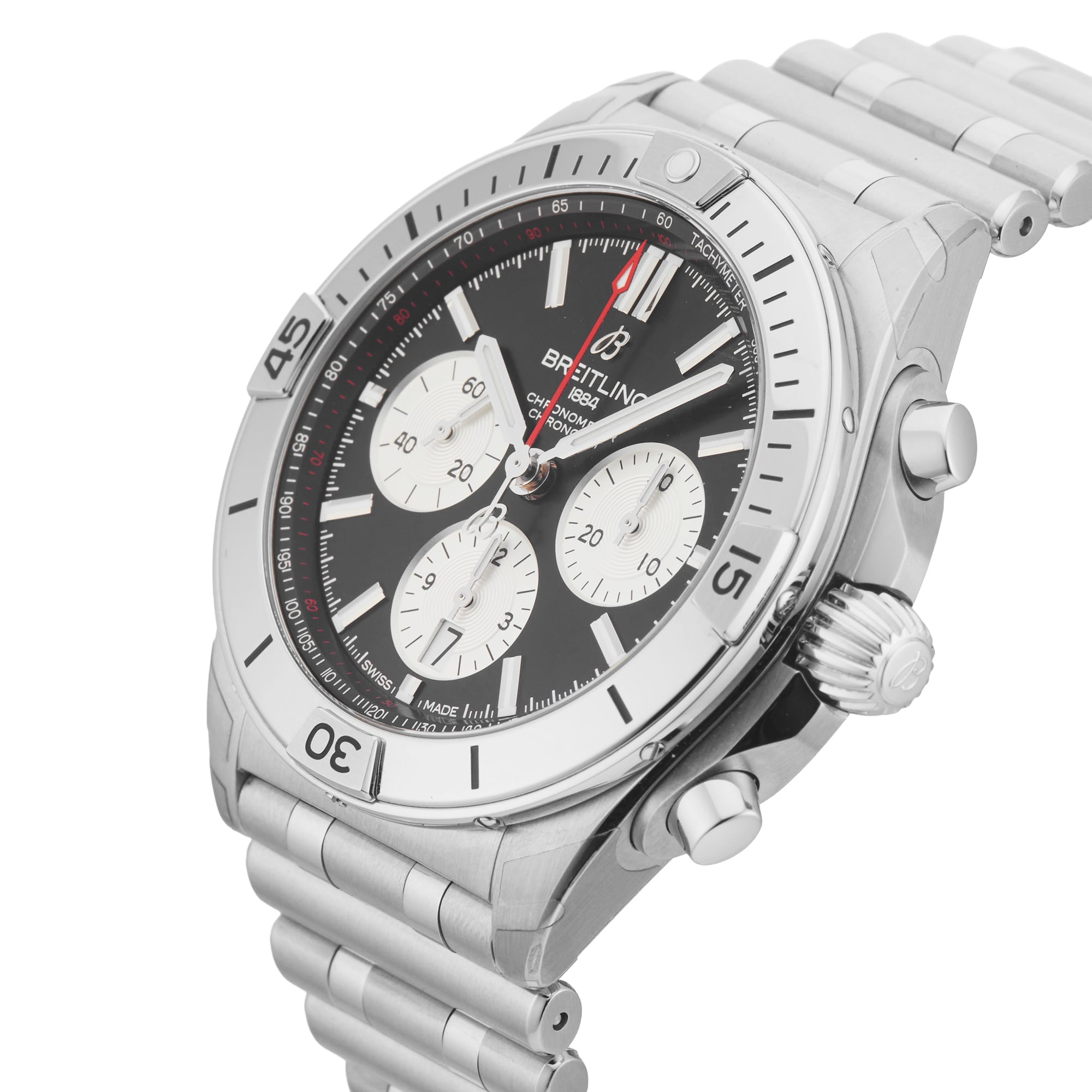 Pre-Owned Breitling Chronomat 42mm Stainless Steel Pre-Owned Breitling Chronomat 42mm Stainless Steel