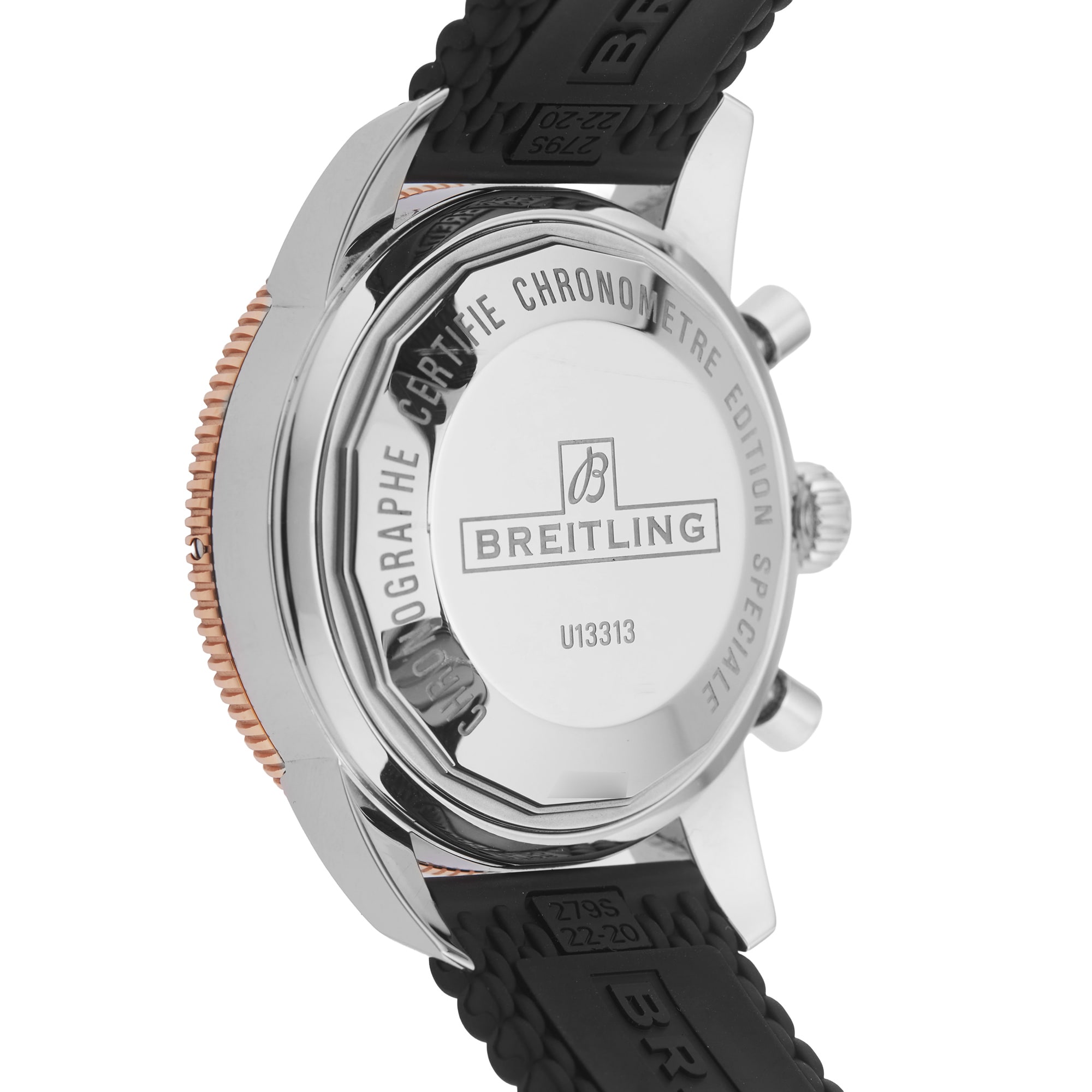 Pre-Owned Breitling Superocean Heritage Chronograph 44mm Stainless Steel and Rose Gold Pre-Owned Breitling Superocean Heritage Chronograph 44mm Stainless Steel and Rose Gold