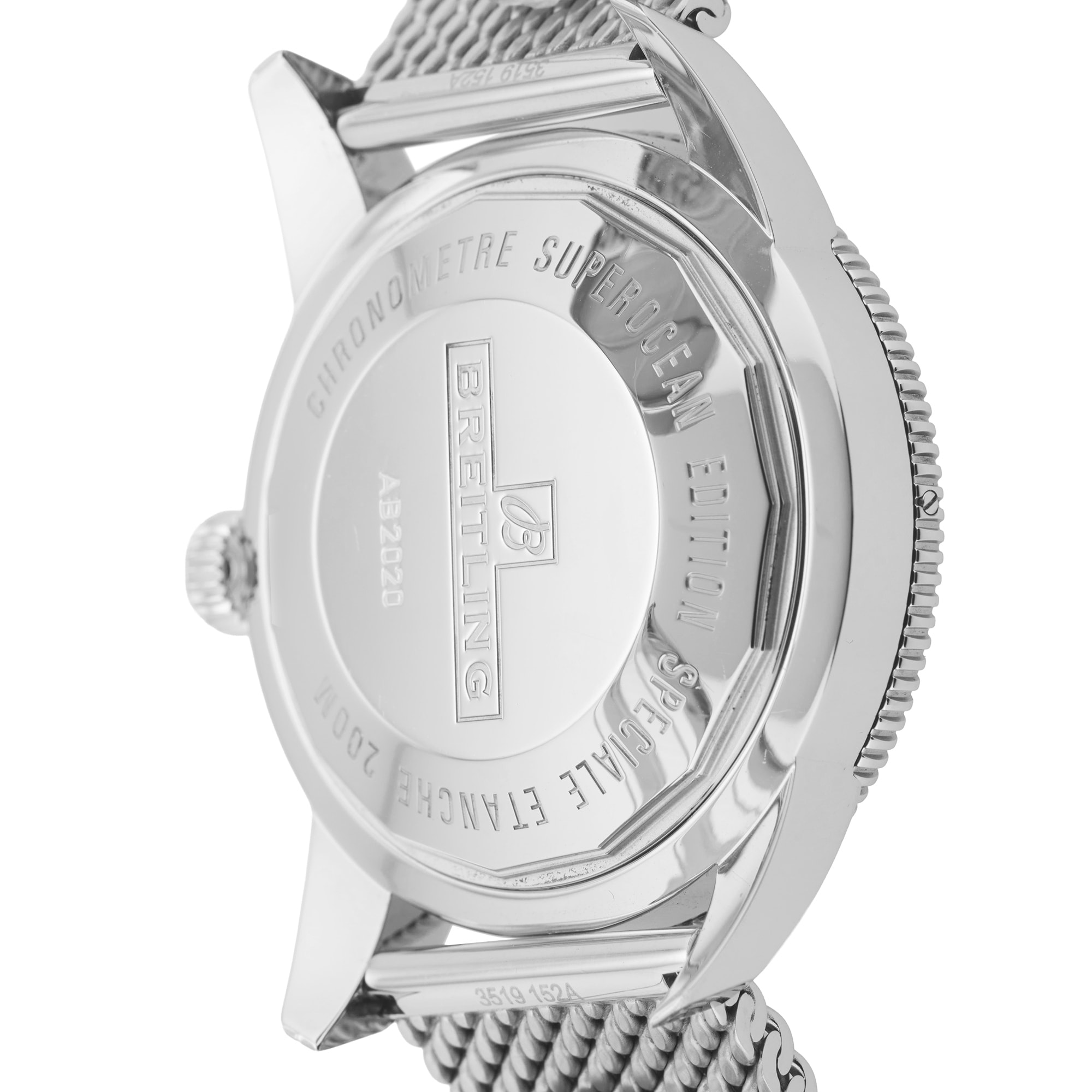 Pre-Owned Breitling Superocean Heritage B20 Automatic 46mm Stainless Steel Pre-Owned Breitling Superocean Heritage B20 Automatic 46mm Stainless Steel
