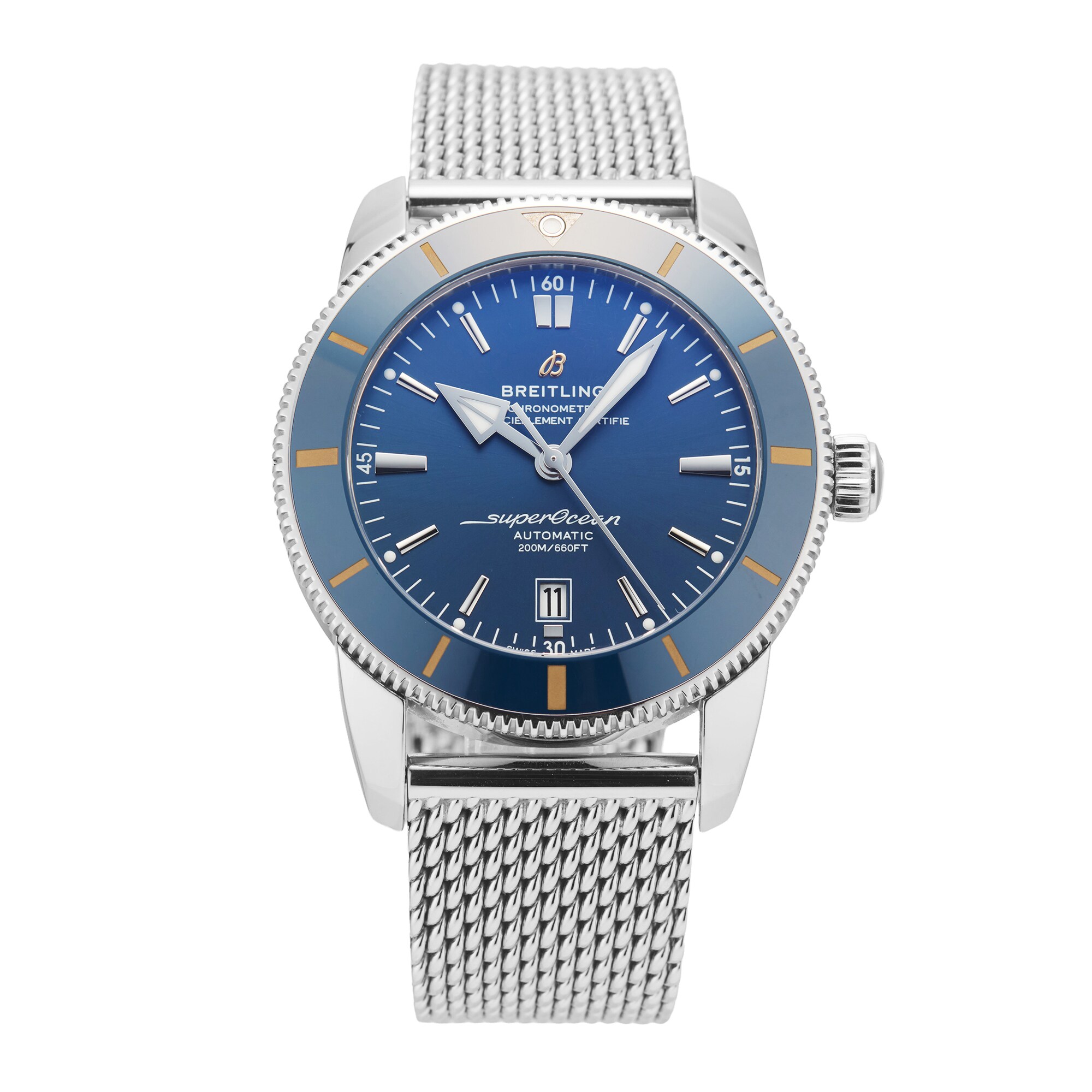 Pre-Owned Breitling Superocean Heritage B20 46mm Stainless Steel Pre-Owned Breitling Superocean Heritage B20 46mm Stainless Steel