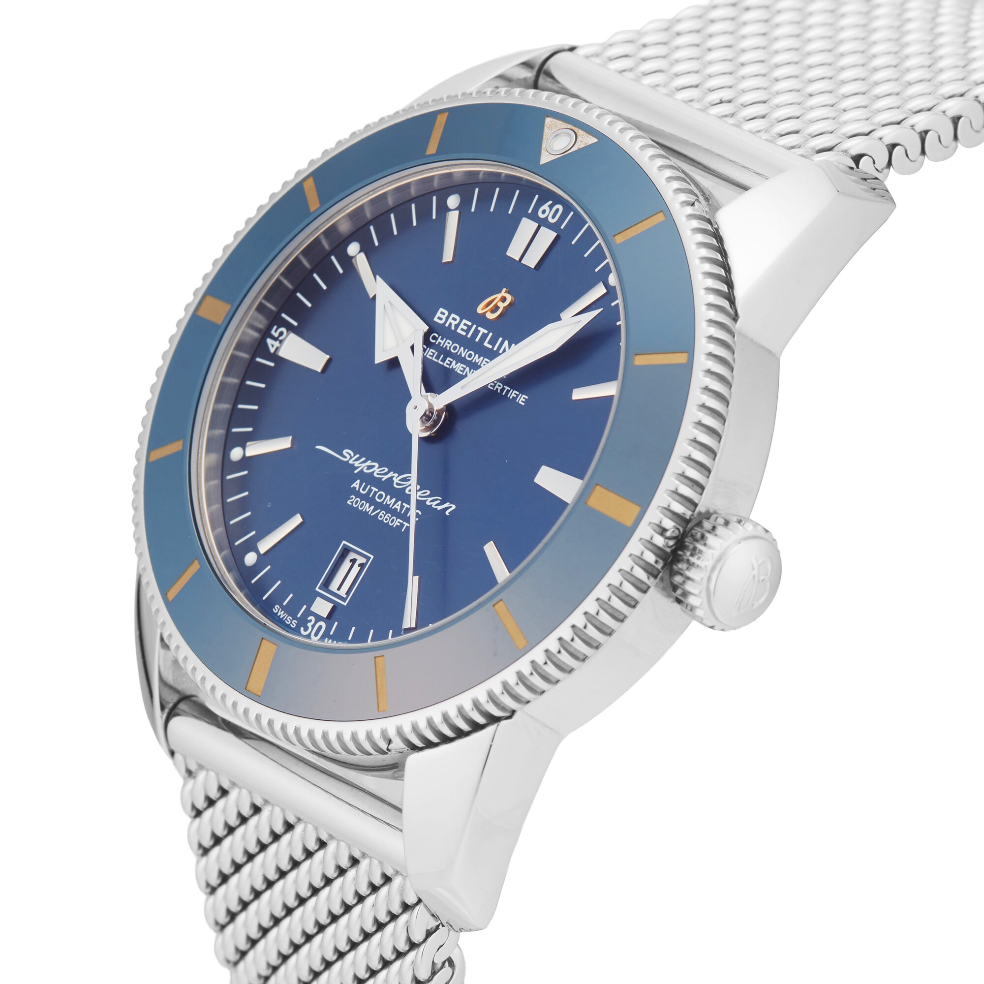Pre-Owned Breitling Superocean Heritage B20 46mm Stainless Steel Pre-Owned Breitling Superocean Heritage B20 46mm Stainless Steel
