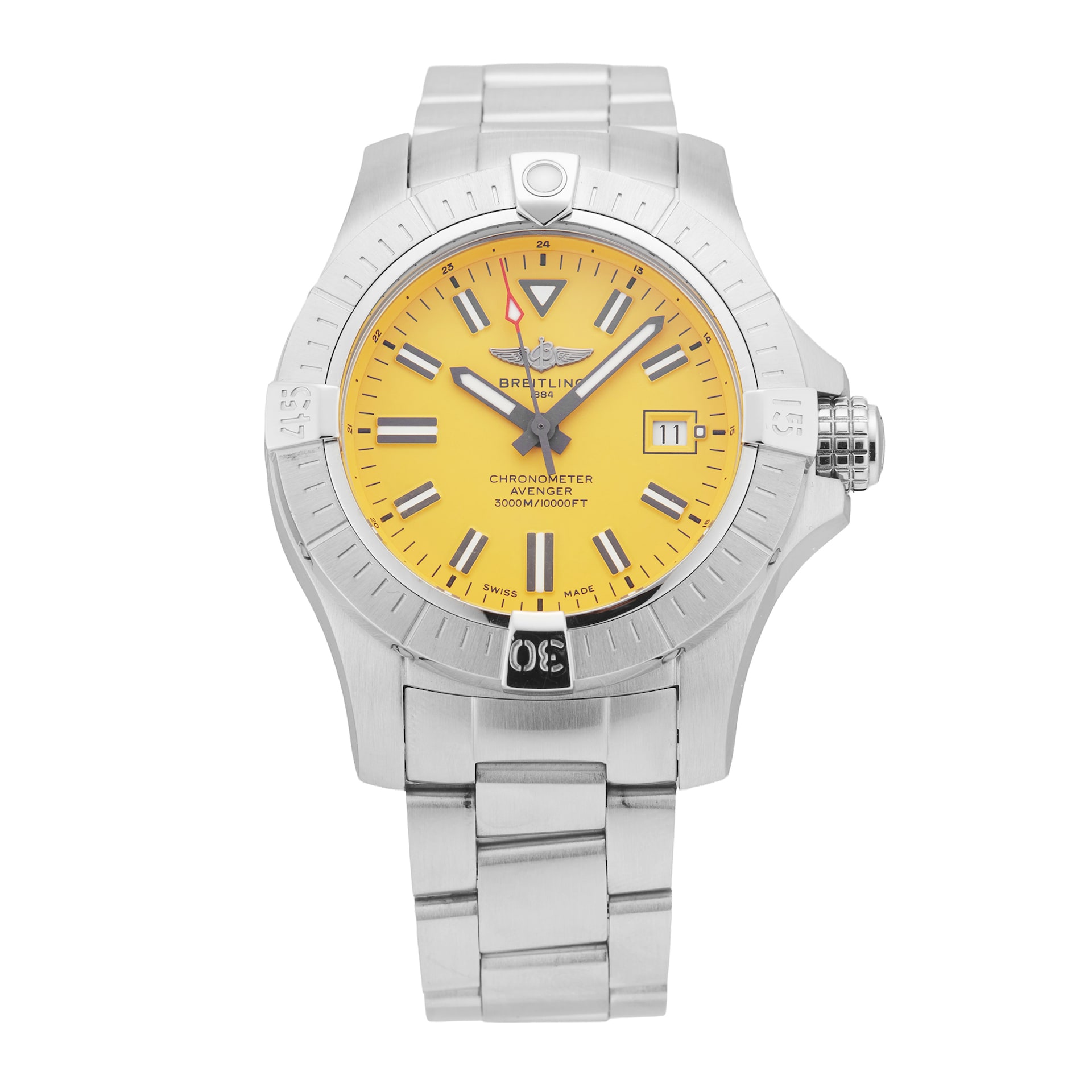 Pre-Owned Breitling Avenger Seawolf 45mm Stainless Steel Pre-Owned Breitling Avenger Seawolf 45mm Stainless Steel