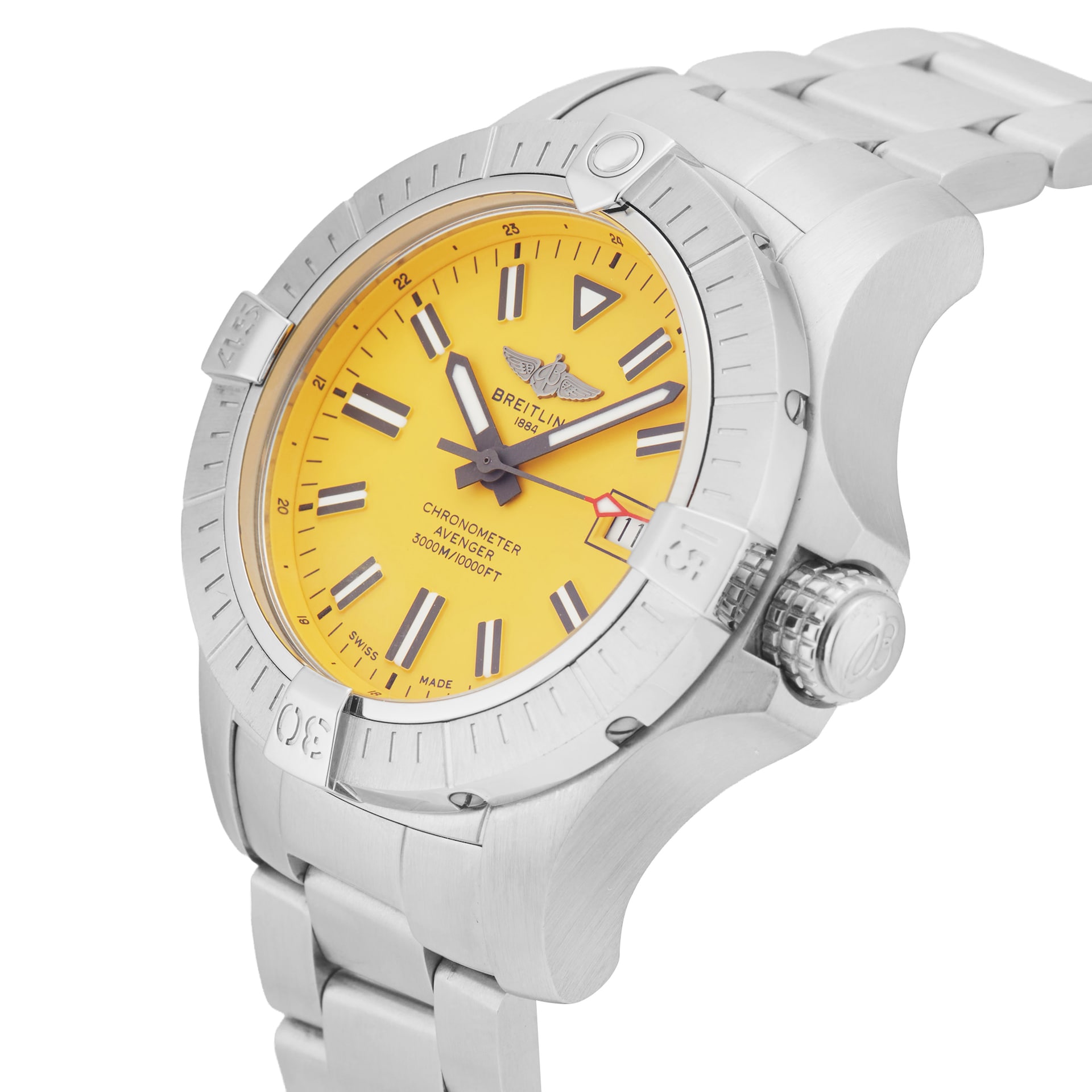 Pre-Owned Breitling Avenger Seawolf 45mm Stainless Steel Pre-Owned Breitling Avenger Seawolf 45mm Stainless Steel