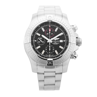 Pre-Owned Breitling Super Avenger Chronograph 48mm Stainless Steel Pre-Owned Breitling Super Avenger Chronograph 48mm Stainless Steel