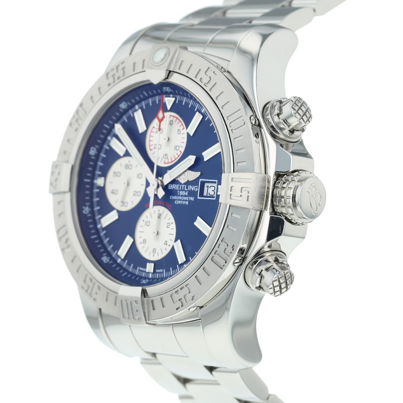 Pre-Owned Breitling Super Avenger II Mens Watch