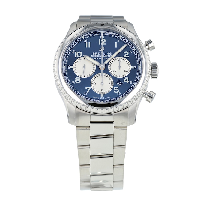 Pre-Owned Breitling Pre-Owned Breitling Navitimer 8 B01 Chronograph Mens Watch AB0117131C1A1