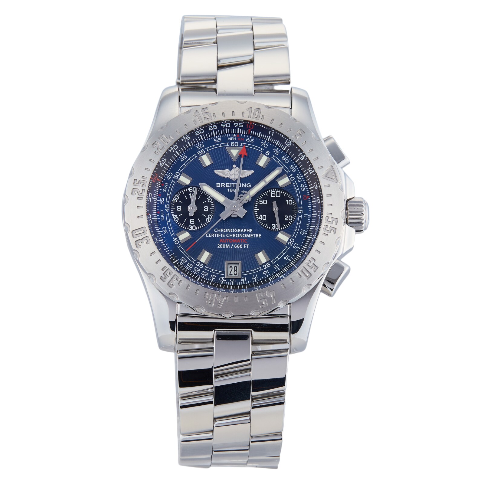 Pre-Owned Breitling Pre-Owned Breitling Skyracer Mens Watch A27362