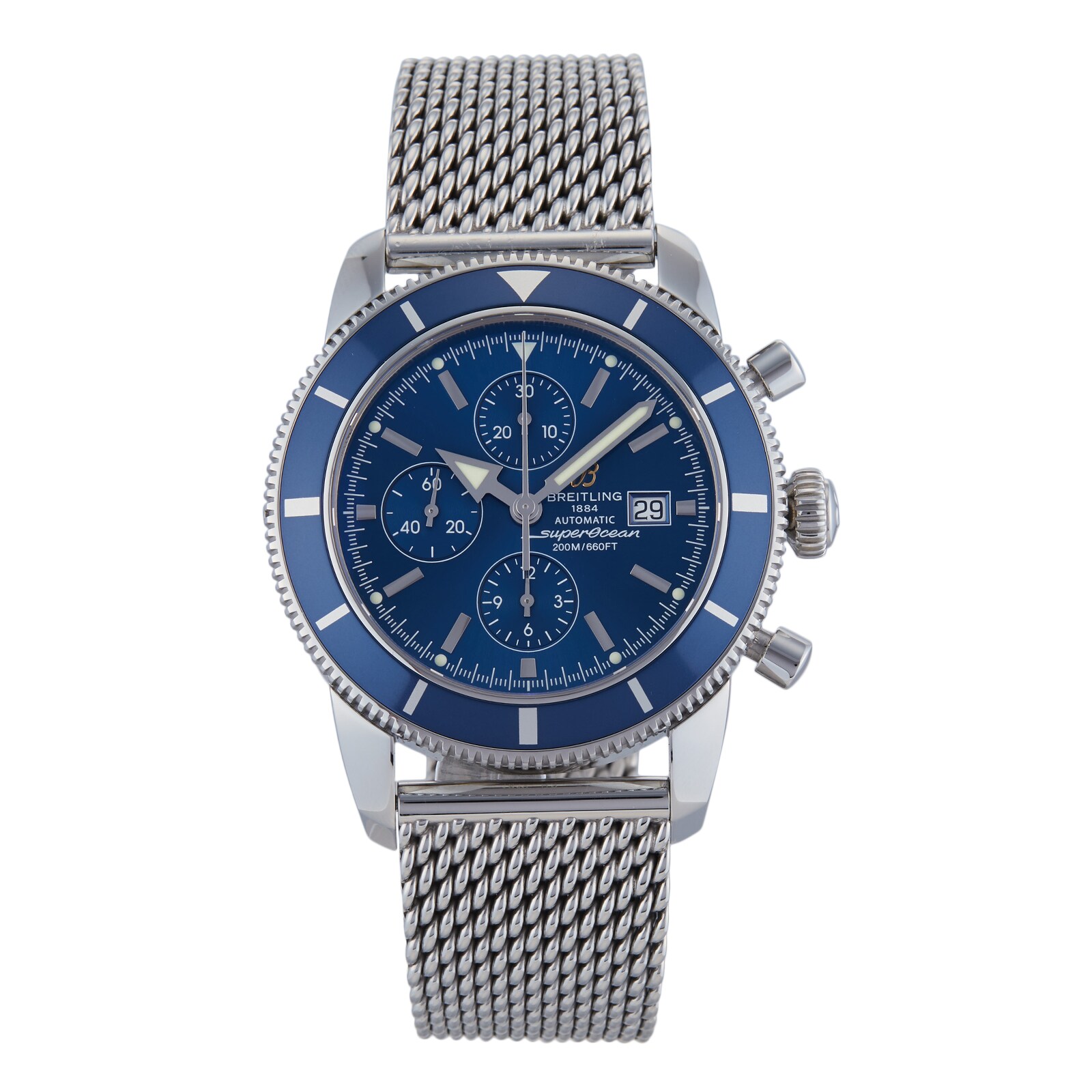 Pre-Owned Breitling Pre-Owned Breitling Superocean Mens Watch A13320
