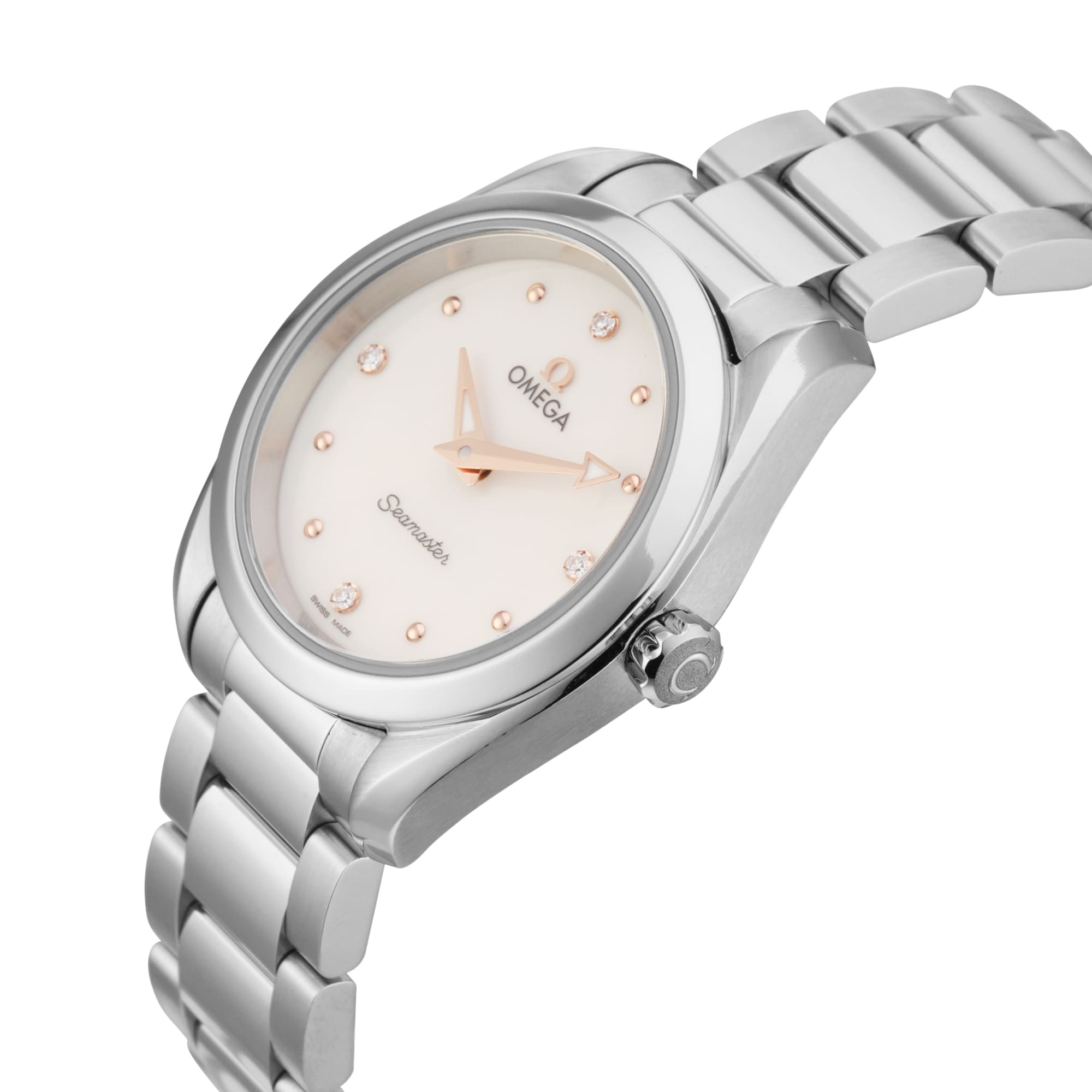 Pre-Owned Omega Seamaster Aqua Terra 28mm Stainless Steel Pre-Owned Omega Seamaster Aqua Terra 28mm Stainless Steel