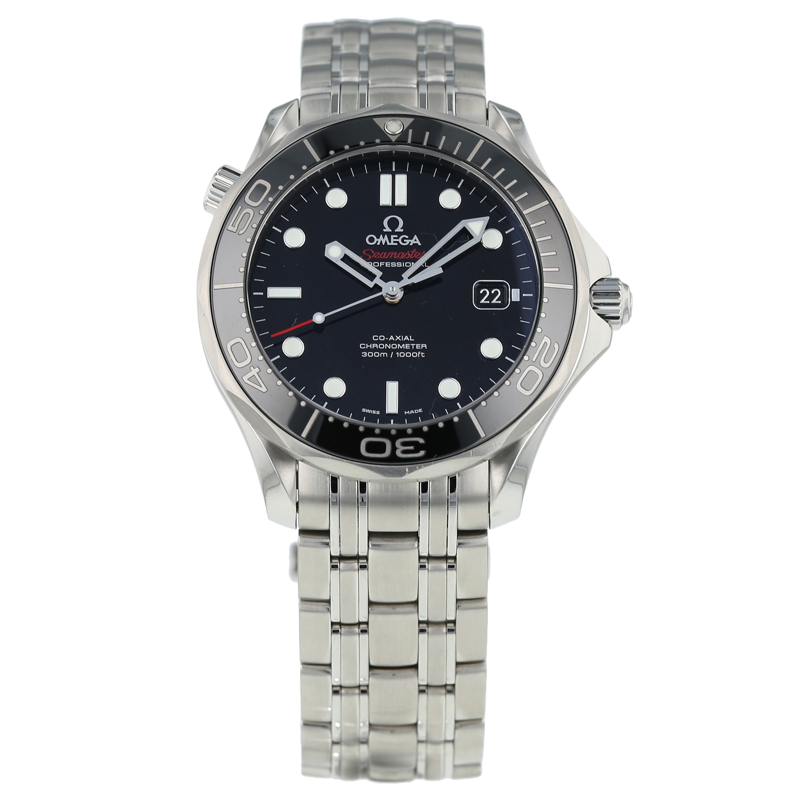 Pre-Owned Omega Seamaster Diver 300m Mens Watch 212.30.41.20.01.003