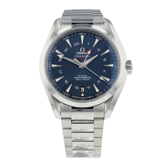Pre-Owned Omega Seamaster Aqua Terra GMT Mens Watch 231.10.43.22.03.001