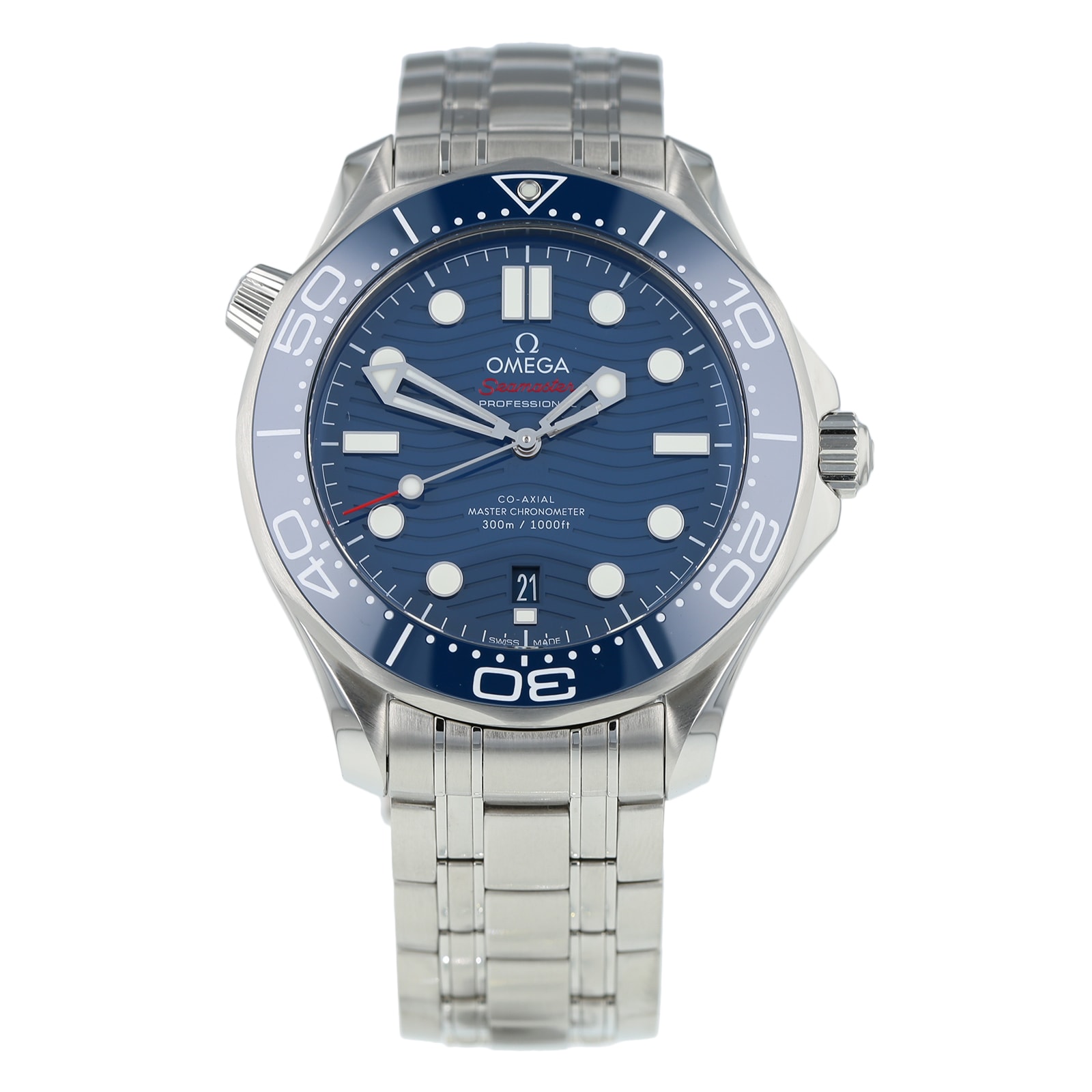 Pre-Owned Omega Seamaster Diver 300M Mens Watch 210.30.42.20.03.001