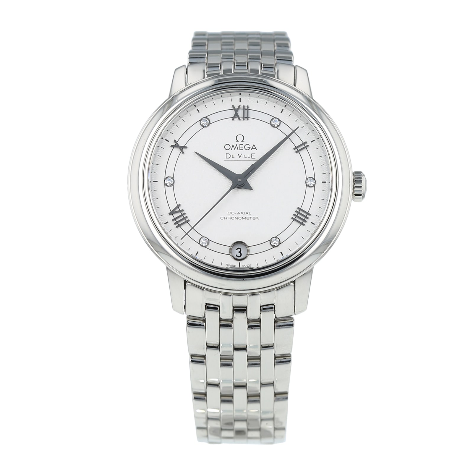Pre-Owned Omega De Ville Prestige Ladies Watch 424.10.33.20.52.002