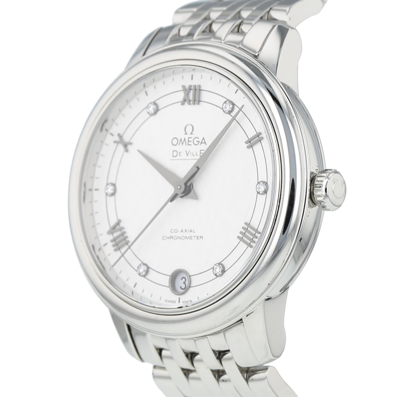 Pre-Owned Omega De Ville Prestige Ladies Watch 424.10.33.20.52.002